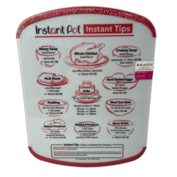 Instant Pot Cutting Board with Instant Tips 11 x 14 in. New in Package - Picture 1 of 2